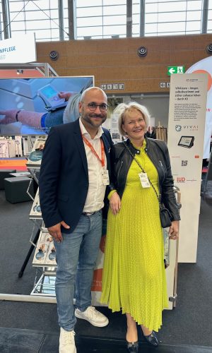 Bettina mit Sascha Platen